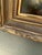 Vintage Landscape Oil Painting With Dog For Sale - Image 12 of 14