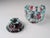 Glass Brutalist Cut Glass Candy Dish with Lid and Colored Inserts, 1970s For Sale - Image 7 of 13