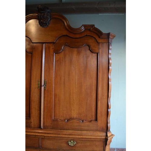 Antique Biedermeier Cabinet in Oak, 1800s For Sale - Image 3 of 11