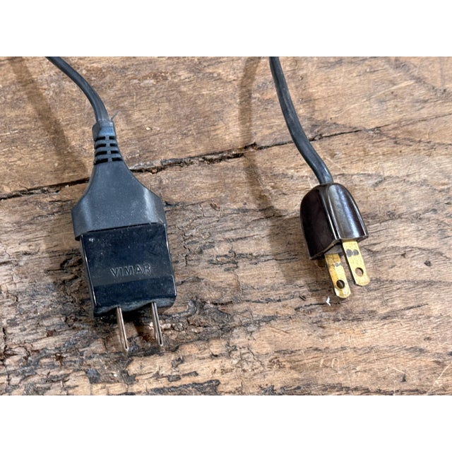 c.1970's Italian Mid Century Modern Cini & Nils Cuboluce Black Acrylic Table Lamps - A Pair For Sale - Image 14 of 14