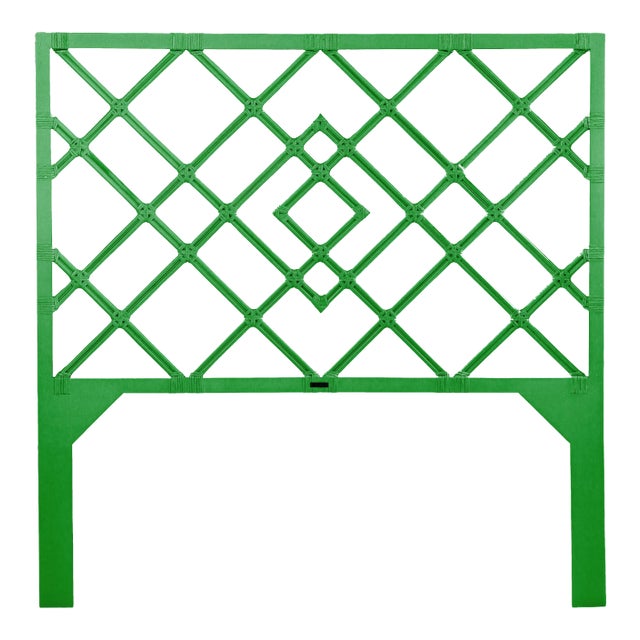 Darien Headboard Queen - Bright Green For Sale