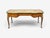 Louis XV Style, Bureau Plat or Executive Desk, Marquetry, Leather, Bronze, France, late 19th or early 20th Century An...