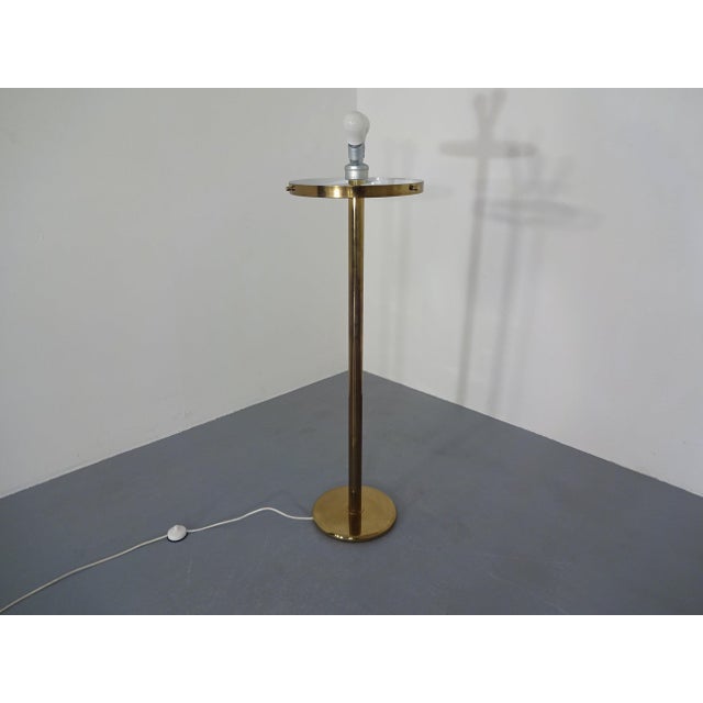 Mushroom Floor Lamp in Brass and Glass from Cosack, Germany, 1960s For Sale - Image 9 of 17