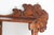 Antique Art Nouveau Ginko Wall Shelf in Walnut, France, 1900 For Sale - Image 14 of 16
