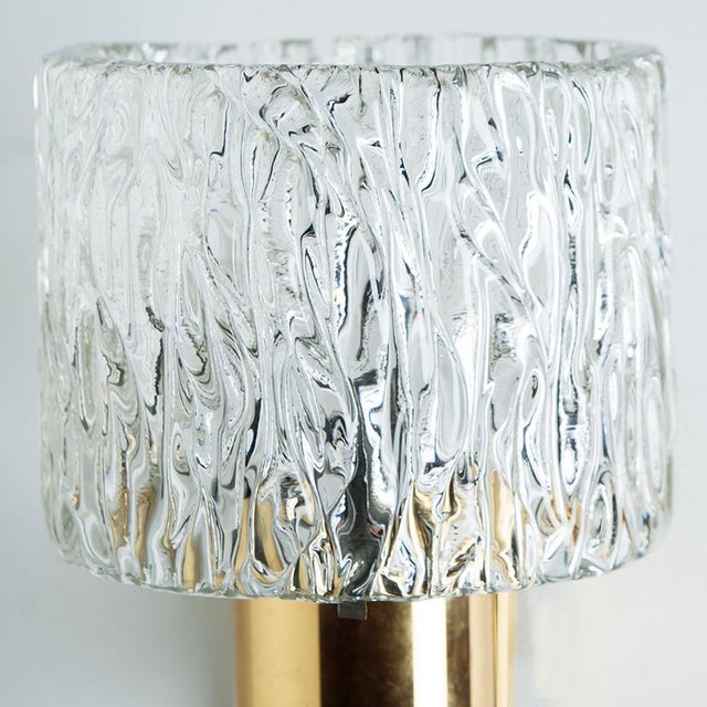 Orrefors Vintage Glass Torch Wall Sconces by Fagerlund for Orrefors, 1960s, Set of 2 For Sale - Image 4 of 18