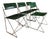 X-Line Chairs by Niels Jørgen Haugesen for Magis, 1977, Set of 4 For Sale