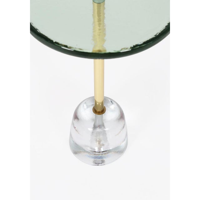 Contemporary Pina High 8301GRBRT in Green and Transparent by Sebastian Herkner for Pulpo For Sale - Image 3 of 14
