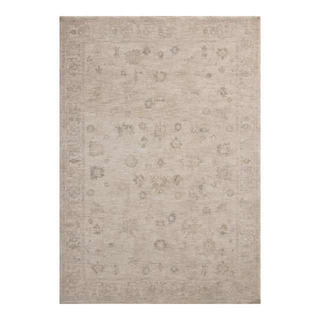 Chris Loves Julia x Loloi Louisa Oatmeal / Stone 2'-7" x 12'-0" Runner Rug For Sale