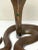 Bronze 19th Century Anglo, Indian Engraved & Jeweled Bronze Cobra Candlestick For Sale - Image 8 of 13
