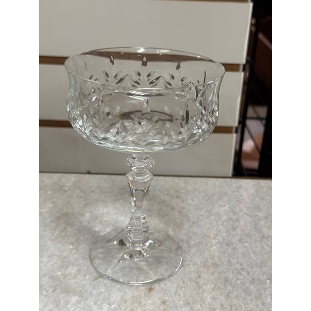 Transparent Vintage Champagne/Tall Sherbet Antoinette by Schott-Zwiesel Set of 12 For Sale - Image 8 of 17