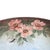 Handel Co. Handel Floral Reverse Painted Chipped Ice Shade & Gilt Metal Base C1910 For Sale - Image 4 of 13