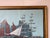 Wood Large- 1980’s Diane Kenny Maritime City Skyline Painting, Framed For Sale - Image 7 of 12