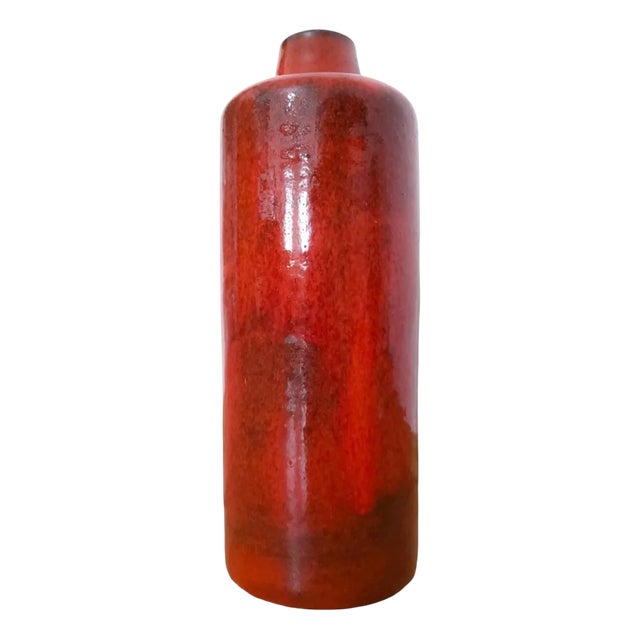 West German Fat Lava Pottery Vase from Ceramano, 1970s For Sale