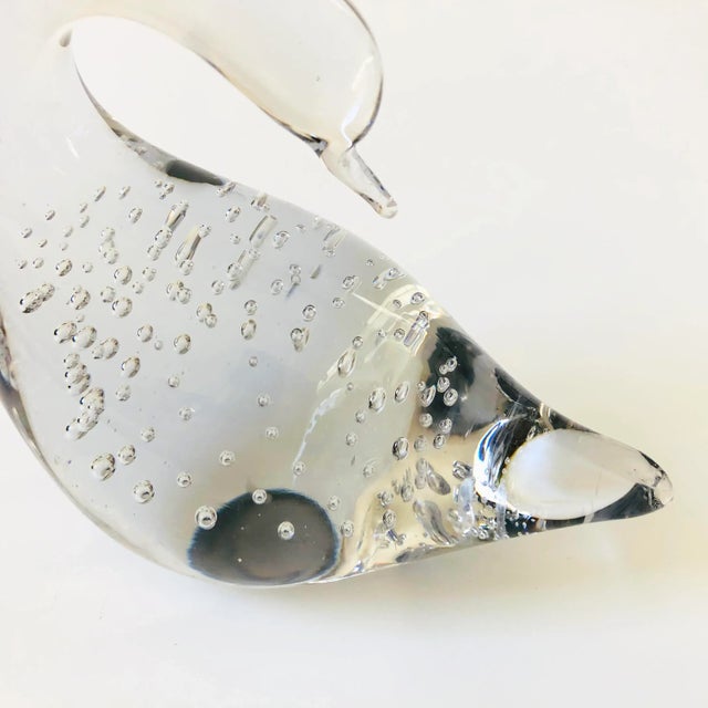 Art Glass Swan by Irice For Sale - Image 4 of 8