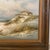 Mid-Century Coastal Dune Seascape Oil Painting in Substantial Wood Frame - Signed Lionel For Sale - Image 4 of 12
