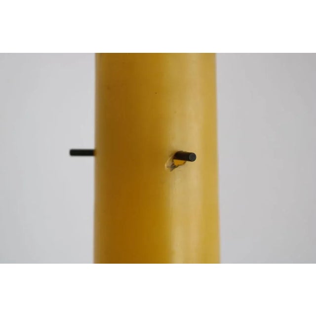 Goldenrod Italian Pendant Lamp, 1960s For Sale - Image 8 of 12