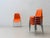 Orange Stacking Chairs Europa by Helmut Starke for Embru, 1970s For Sale - Image 5 of 15
