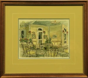 Broadway Avenue, Saratoga Painting