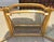 Antique Louis XVI Style Giltwood Tryptic Vanity Table Mirror For Sale - Image 4 of 5
