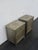 Embossed Metal Overlay End Tables Nightstands a Pair 6674 For Sale - Image 4 of 18