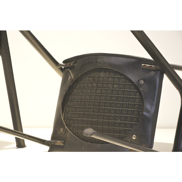 Armchairs in Black Leather from Poltrona Frau, 1980s, Set of 2 For Sale - Image 12 of 15