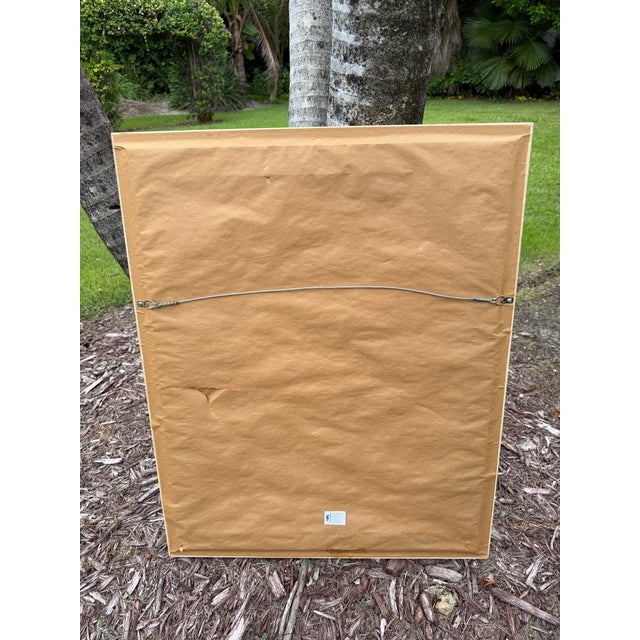 1976 Sylvia Bank Abstract Expressionist Painting For Sale - Image 12 of 12