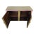 Wood Two-Door Sideboard in Colored Glass, 1980s For Sale - Image 7 of 9