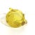 Amber Mid Century Modern Amber Art Glass Pitcher With Pinched Hand Blown Glass and a Large Lip For Sale - Image 8 of 9