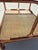 Italian Mid-Century Italian-Style Bamboo Coffee Table With Smoked Glass Top and a Lower Rattan Shelf. For Sale - Image 3 of 5