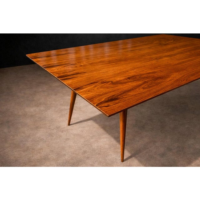 Dining Table in Caviuna, Ernesto Hauner for Mobilinea, 1950s For Sale - Image 12 of 12