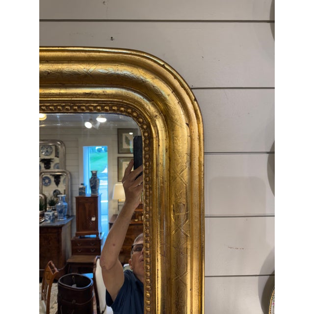 French 19th Century Louis Philippe Mirror For Sale - Image 3 of 14