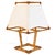 Brown Wood and Rattan Table Lamp, 1970s For Sale - Image 8 of 8