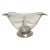Vintage Sterling Silver and Glass Divided Serving Bowl For Sale