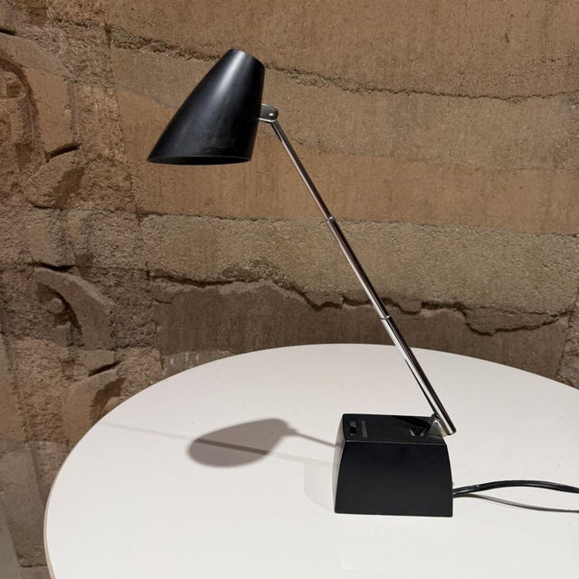 1960s Lightolier Lyric High-Intensity Desk Lamp Michael Lax Gerald Thurston MidCentury For Sale - Image 5 of 13