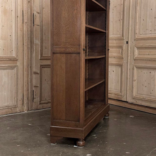 19th Century Dutch Renaissance Revival Oak Open Bookcase For Sale - Image 18 of 18