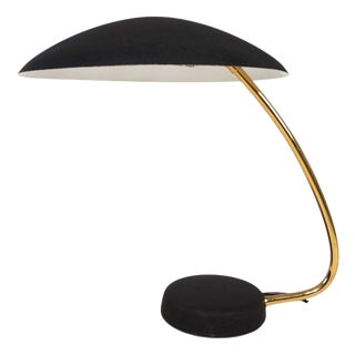 7675 Table Lamp in Black by Karl-Heinz Kinsky for Cosack, 1956 For Sale