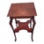 Wood 19th Century Solid Cherry Edwardian Two Tier Occasional Table For Sale - Image 7 of 15
