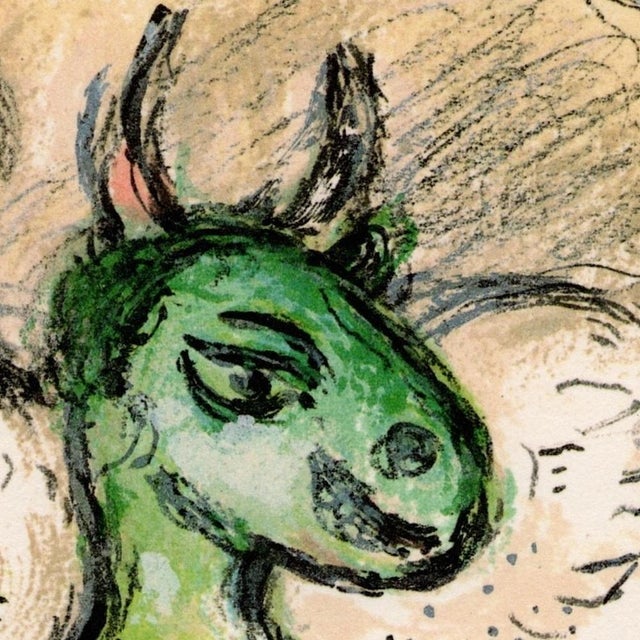 Marc Chagall, Eupeithes from Odyssey, 1989, Lithograph For Sale - Image 9 of 15