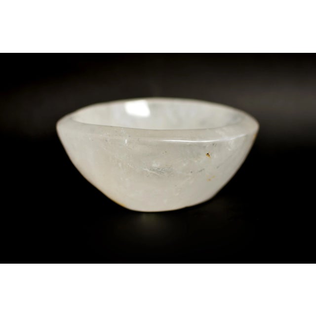 Rock Crystal Bowl 7 Lb For Sale - Image 11 of 13