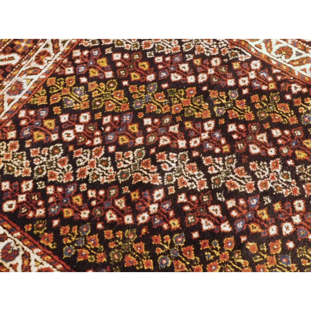 Antique Persian Rug- 4′7″ × 6′4″ For Sale In Los Angeles - Image 6 of 13