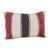 Turkish Hemp Pillow Cushion Natural Beige Red Pillow Cushion Cover 16" x 24" For Sale
