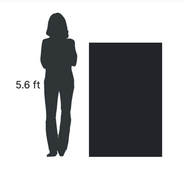 Ruby Red "The Aquarium" Tall Abstract Painting Created With Oil Markers on Canvas in 2021 For Sale - Image 8 of 8