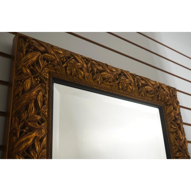 Pair Silvano Grifoni Rectangular Gold Frame Mirrors For Sale - Image 4 of 8