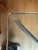Seccose Modern Industrial Metra Dining Table: Glass on Brushed Aluminum For Sale - Image 4 of 8