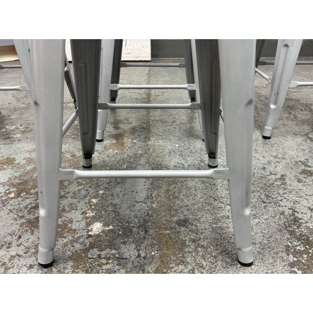 UrbanMod Counter Height Bar Stools, Set of Four For Sale - Image 11 of 12