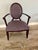 Traditional Rare Set of 4, Authenticated, Barbara Barry for Baker Furniture Oval X-Back Chairs For Sale - Image 3 of 15