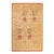 Mogul, One-of-a-Kind Hand-Knotted Area Rug in Orange, 6' 1" x 9' 3" For Sale