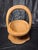 Mid-Century Modern Vintage Solid Oak Collapsible Basket For Sale - Image 3 of 11