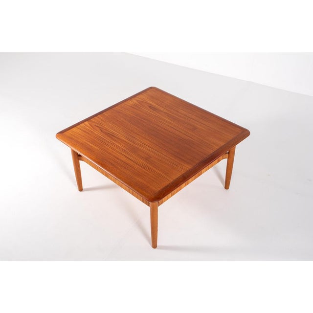 Mid-Century Square Coffee Table by Kurt Østervig for Jason Møbler, Denmark, 1960s For Sale - Image 9 of 15