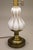 1960s 1960s Stiffel Hollywood Regency Blown Oplaescent Glass Brass Table Lamp Murano For Sale - Image 5 of 11